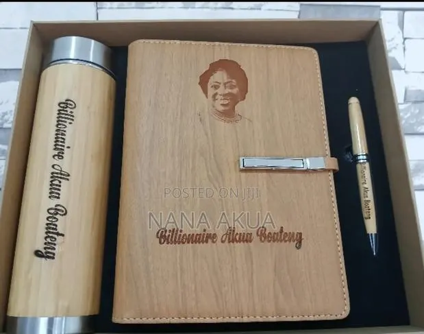 Executive Coporate Bamboo 3 In 1 Gift Set · Photo 1