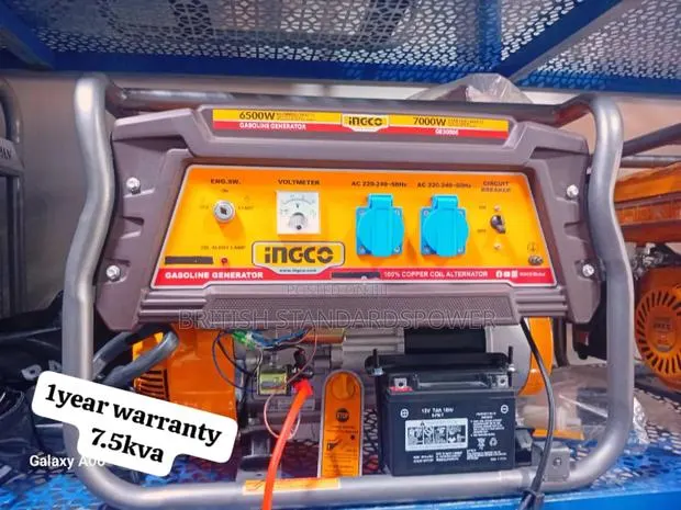 Large Scale 7.0kva Petrol Generator · Photo 1