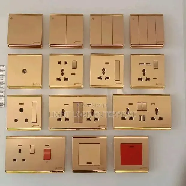 Quality Copper Double Socket and Switches With 30years Warranty · Photo 1
