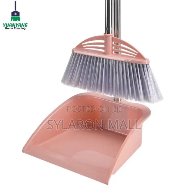 3-in-1 Long-Handle Broom Dustpan Set – Multifunctional Cleaning Tool · Photo 1