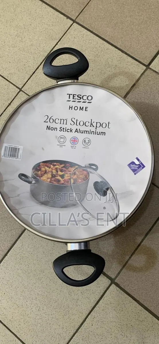 Tesco Non Stick Aluminum Stock Pot · Photo 1