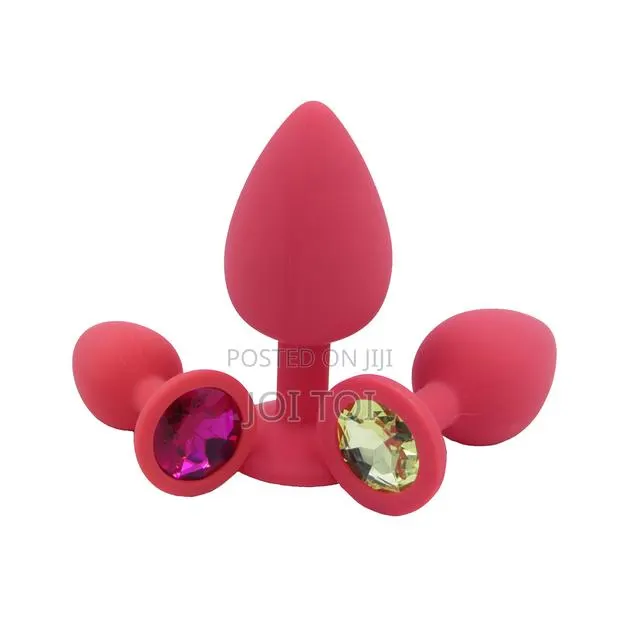 Silicon Butt Plug 3pcs Set · Photo 1