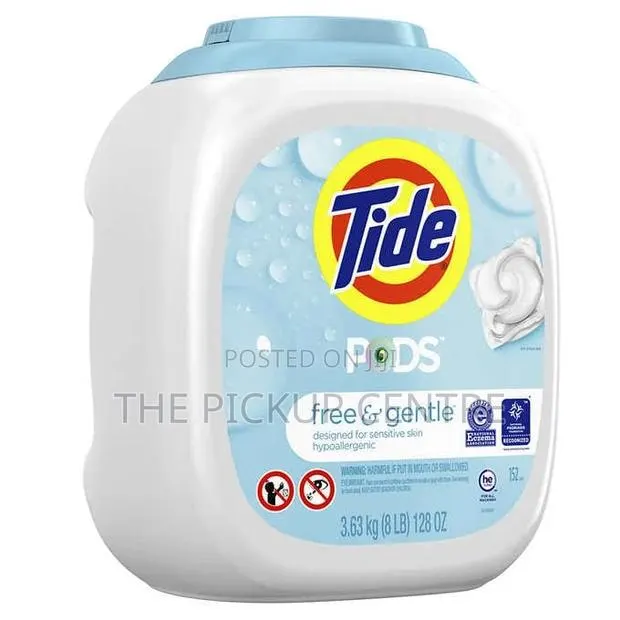 Tide Pods (152pods)Free And Gentle _ For Sensitive Skin · Photo 1