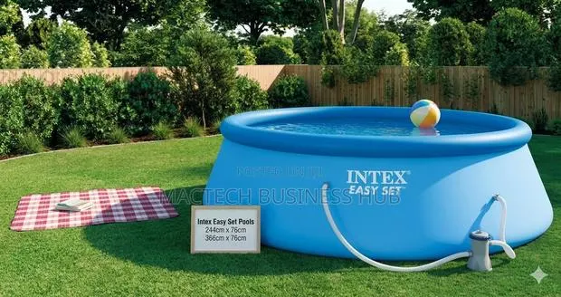 Inflatable Swimming Pool(8ft X 30in (244cm X 76cm)) · Photo 1