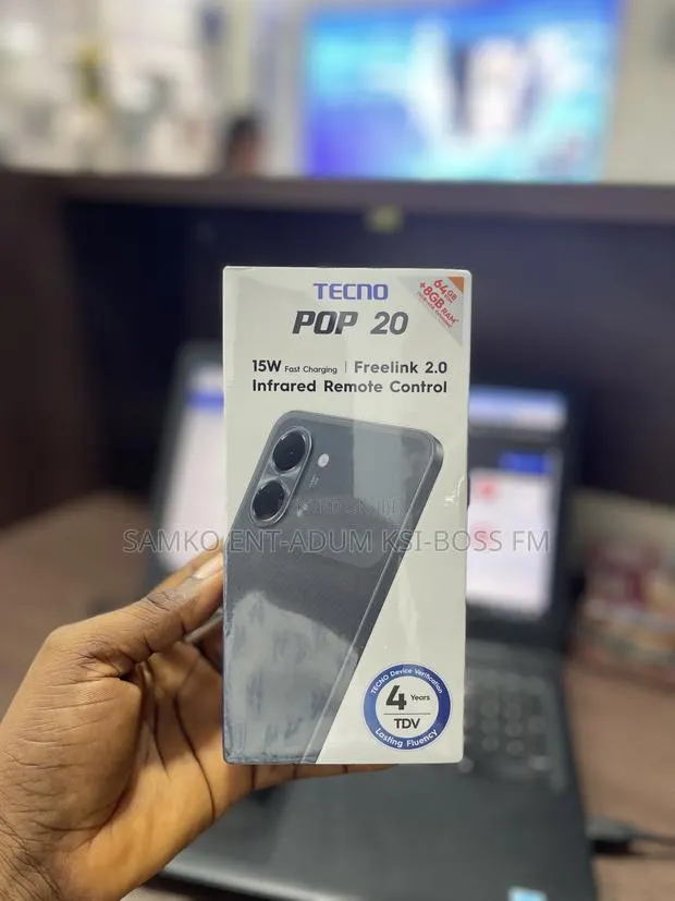 New Tecno Pop 20 64 GB Black · Photo 1