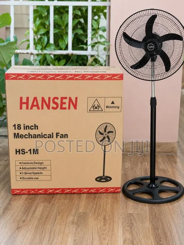 18 Inches Standing Fan Hansen No Noise · Photo 1