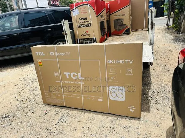 Text Us for Your TCL 65”Uhd Smart Glossy TV · Photo 1