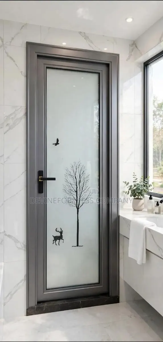 Quality Black Fiber Glass Door Available in DFF Colors · Photo 1
