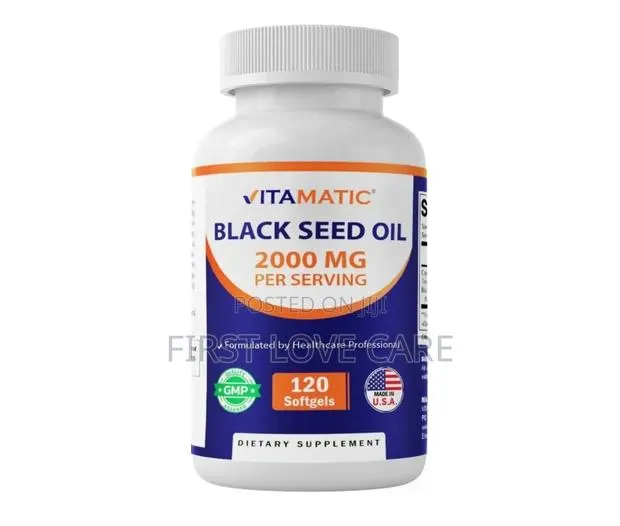 Vitamatic Black Seed Oil 2000mg Per Serving · Photo 1