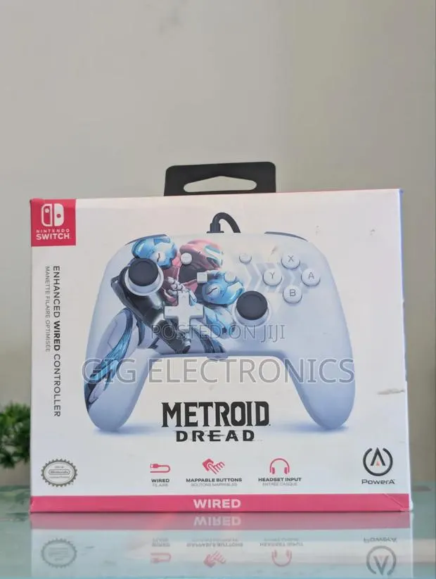 PowerA Enhanced Wired Controller for Nintendo Switch Metroid Dread · Photo 1