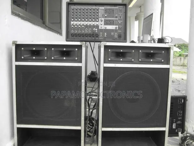 Pa System Speaker and Amplifeir · Photo 1
