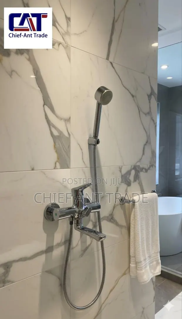 Robust Shower Set Silver / Chrome · Photo 1