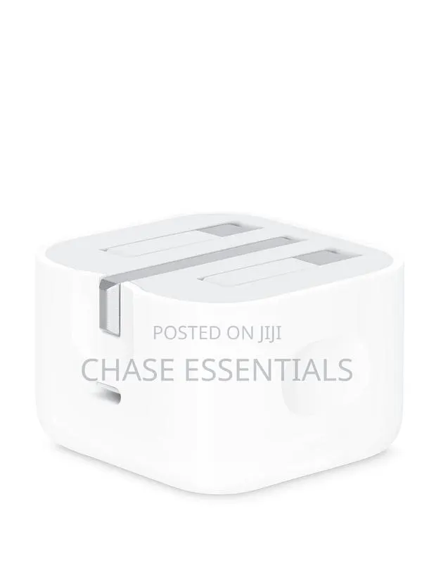 20W USB-C Power Adapter - UK 3-Pin Plug (Charger Head iPhone) · Photo 7