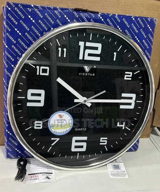 Vicstar Wall Clock Hidden Camera, Wall Clock Wi-fi Security Spy Camera · Photo 2