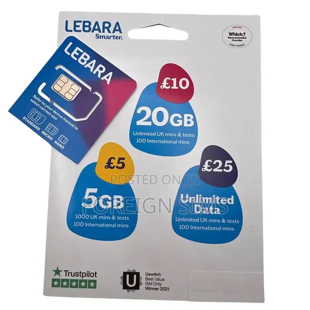 Uk Sim Card in Ghana –For Calls, Texts Verification · Photo 1