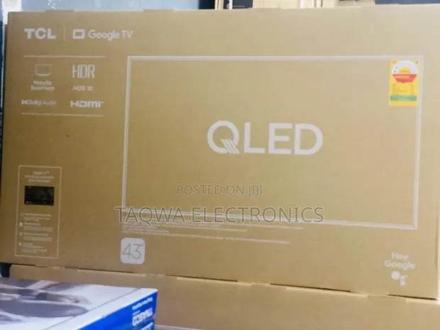Google Tv- TCL 43-Qled Smart Tv · Photo 1