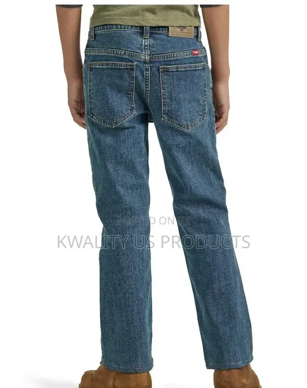 Wrangler Boys Denim Jeans Trousers - 8 to 14 Years · Photo 1