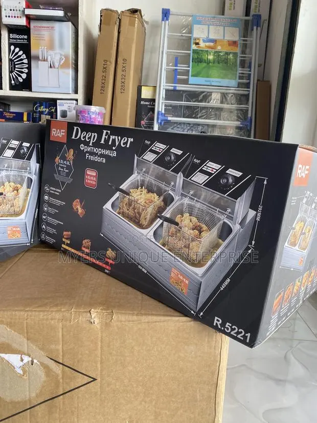 Raf Uniform Heat Double Deep Fryer (12l) · Photo 1