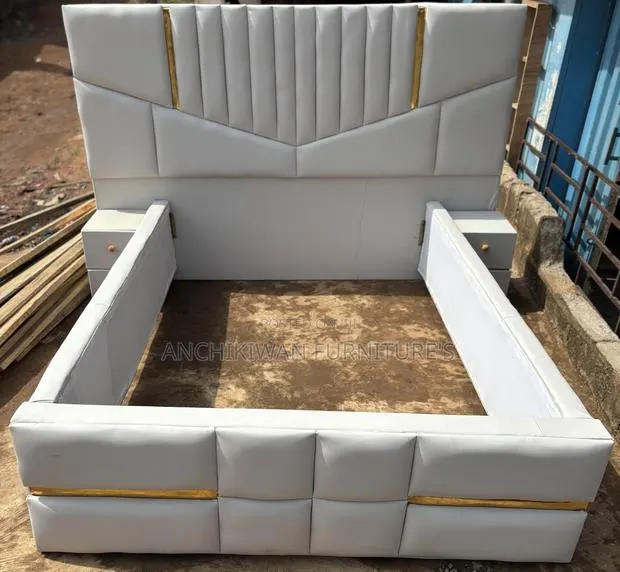 Queensize Designer Bed ( Cash on Delivery) · Photo 1