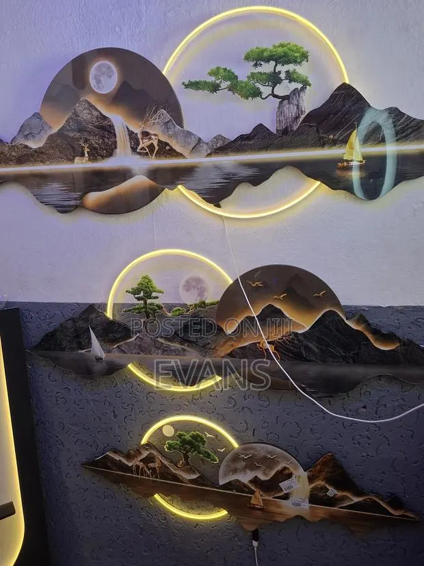 Acrylic Wall Mural With Remote Control · Photo 1