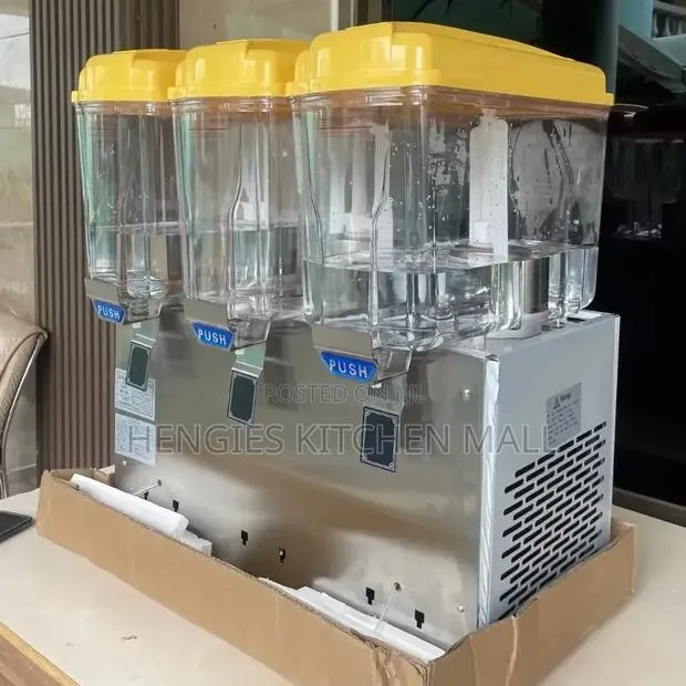 Electric Commercial Beverage Dispenser Hot/Cold (3 Tanks) · Photo 1