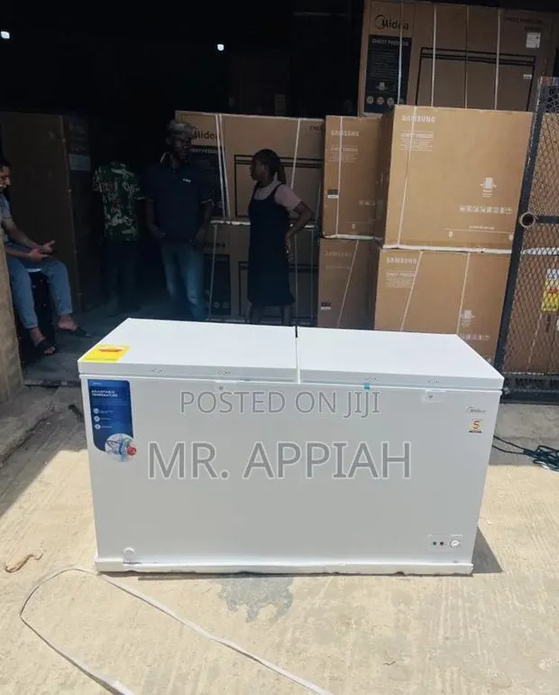 Check Out Affordable Midea 508liters 2 Door Electric Chest Freezer · Photo 1