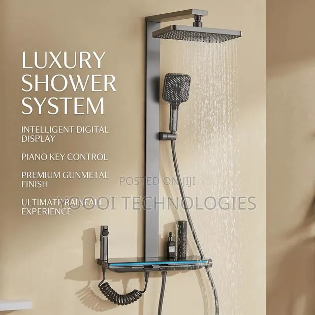 Modern Luxury Heavy Duty Durable 4 in 1 Shower System