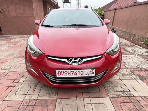 Hyundai Elantra SE 4dr Sedan (1.8L 4cyl 6M) 2015 Red · Photo 1