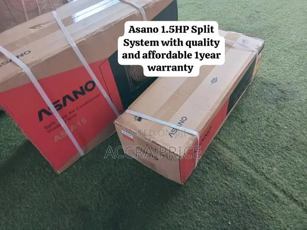 Asano 1.5HP AC – High Quality Split System at Affordable Market Price · Photo 1