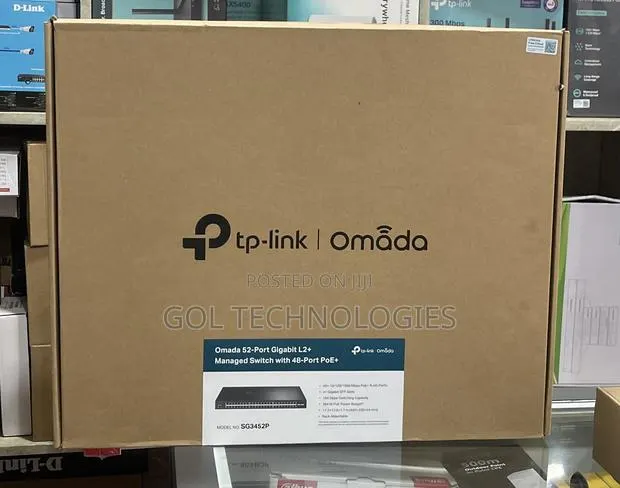 Tp- Link Omada 52-Port Gigabit L2+ Managed Switch With 48-Port Poe+ · Photo 1