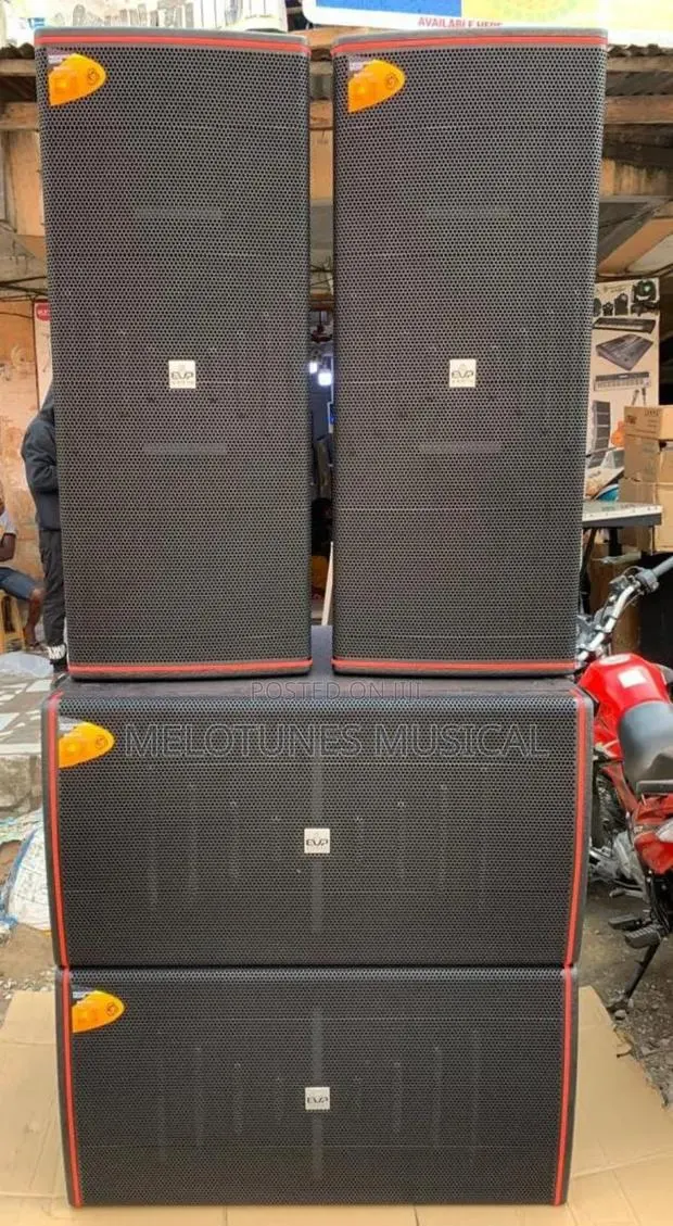 Evp Full Set Speakers and Amp Rack Set · Photo 1