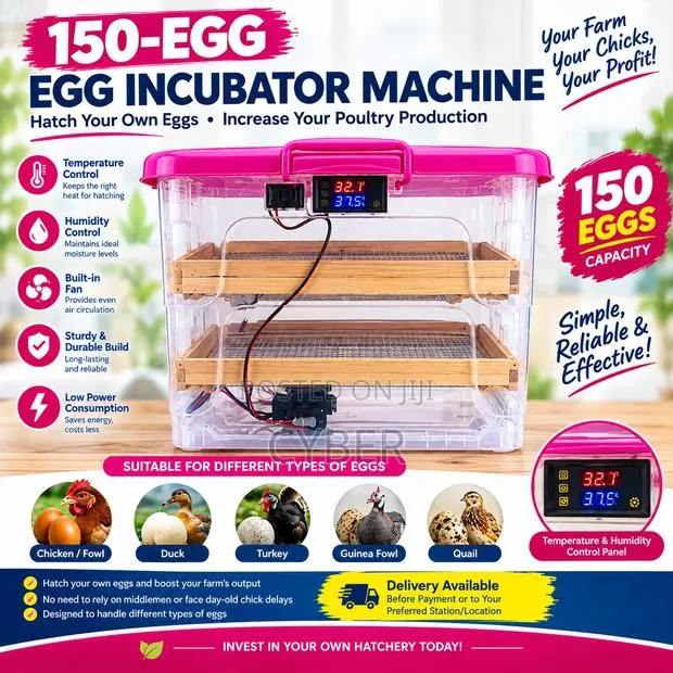 150-Egg Egg Incubator Machine · Photo 1