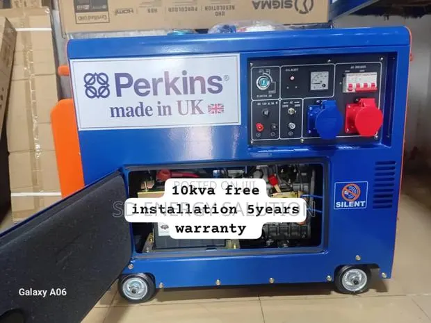 Next Gen Energy at Yourhand Perkins 10kva Diesel 13000watts · Photo 1