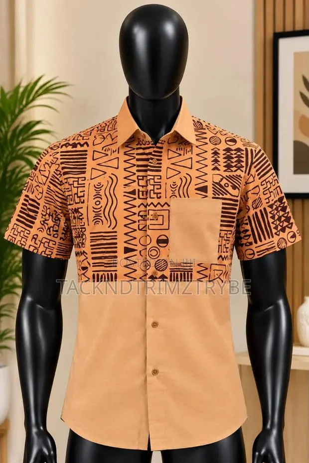 Men African Prints Shirt (Ready to Wear) · Photo 1