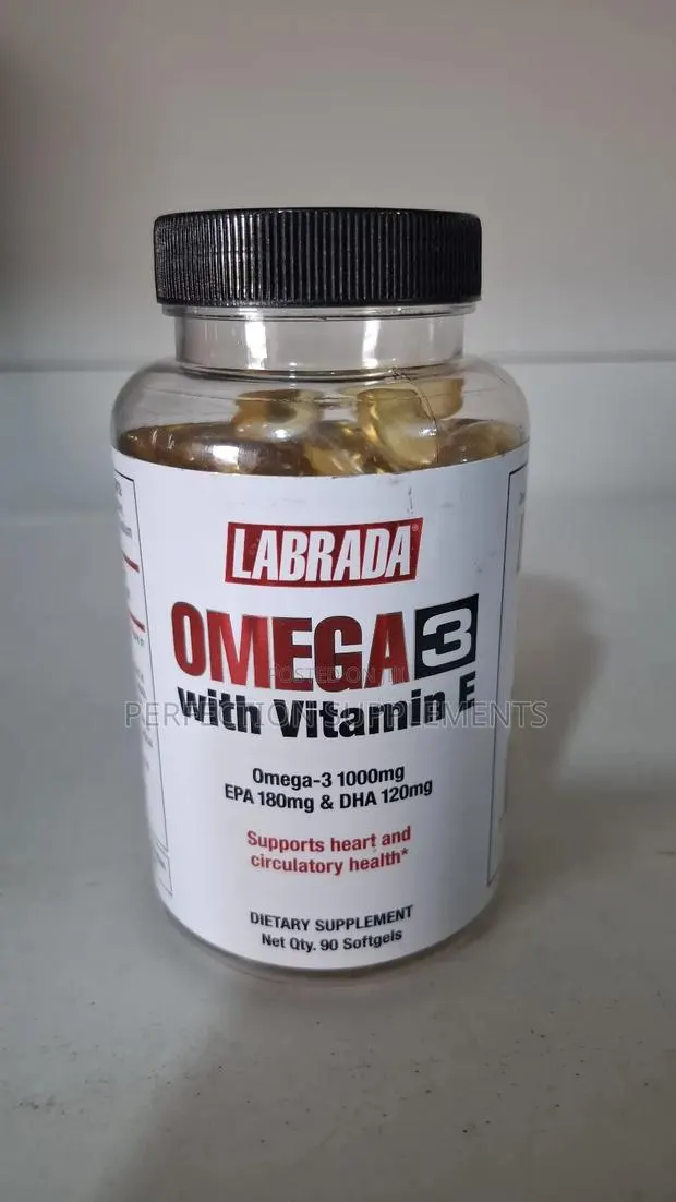 Labrada, Omega 3 With Vitamin E, 90 Softgels · Photo 1