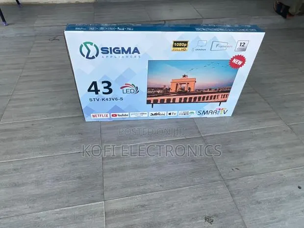 Sigma 43” Smart Led Screen Modern Design Meets Brilliant Quality · Photo 1