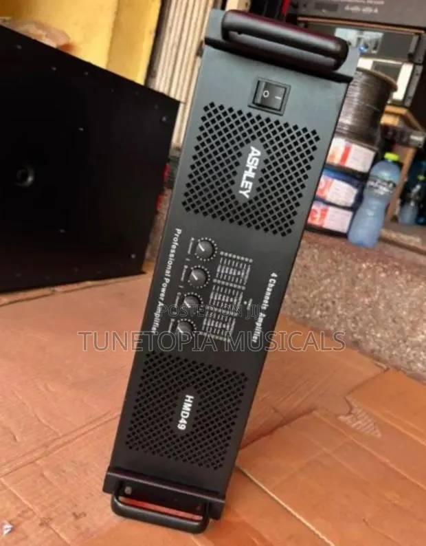 Ashley Hmd49 Professional 4-Channel Power Amplifier for Bass · Photo 1