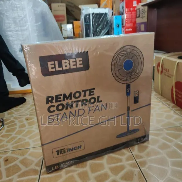 Tuesday Special Promo on Our 16'' Solid Remote Stand Fan From Elbee · Photo 1