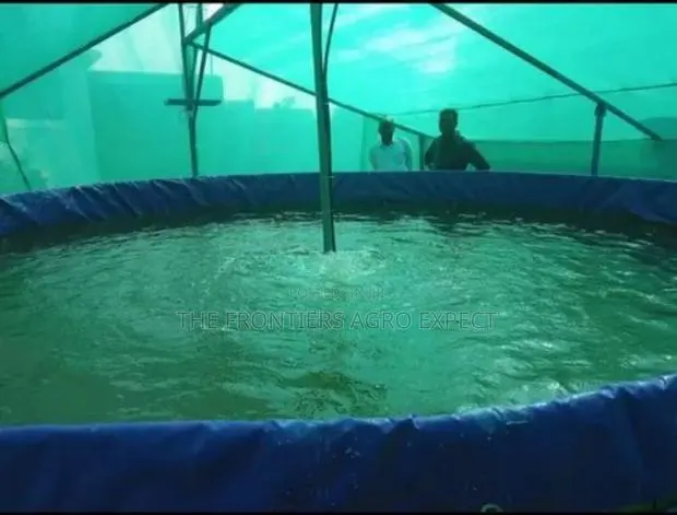 PVC Biofloc Mobile Fish Pond · Photo 1