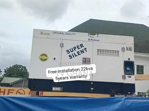 Super Powerful Perkins 22kVA Diesel Genset – Quality You Can 22kva · Photo 1