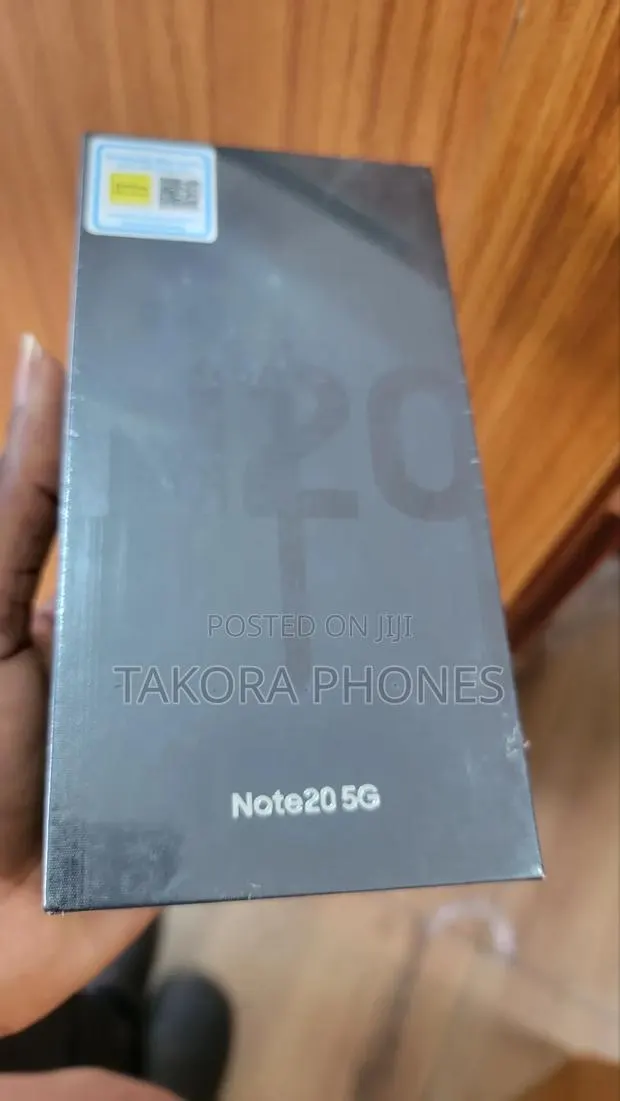 New Samsung Galaxy Note 20 5G 256 GB Black · Photo 1