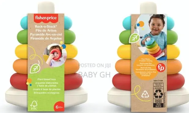 Fisher-Price Rock-a-Stack Rings 6m+ · Photo 1