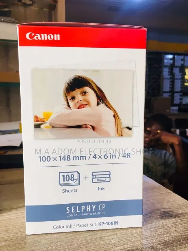 Canon 100x148mm Ink Paper Set: Print Stunning Photos · Photo 1