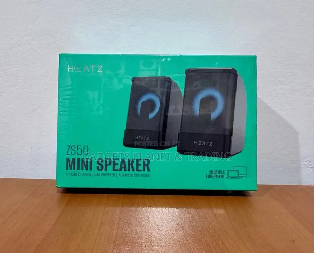 Heatz Mini Speaker USB Powered With Aux Wired Connection - ZS50 · Photo 1