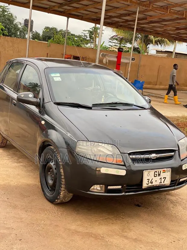 Chevrolet Aveo 1.2 Hatchback 3dr 2008 Black · Photo 1