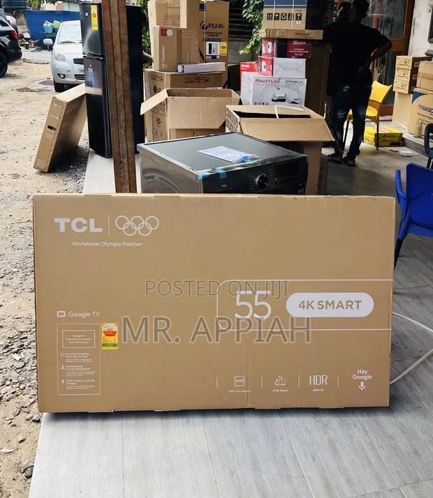 Super Affordable TCL 55” Uhd Smart Screen Television · Photo 1