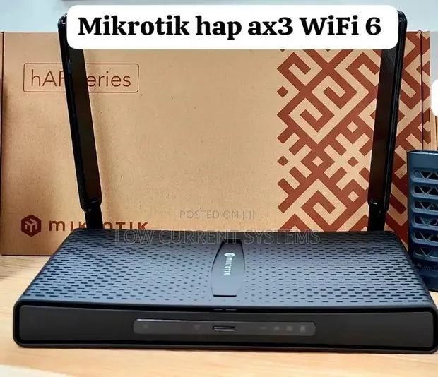MikroTik HAP AX 3 1GB RAM 400 Users · Photo 1
