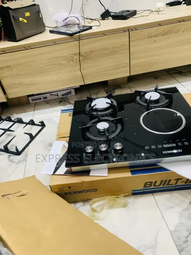 Lovely New Black 3-1 Stove Gas Electric Cooker Built In · Photo 1