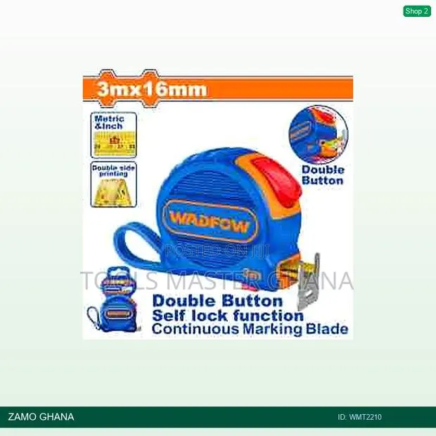 Steel Measuring Tape - Wmt2210 · Photo 1