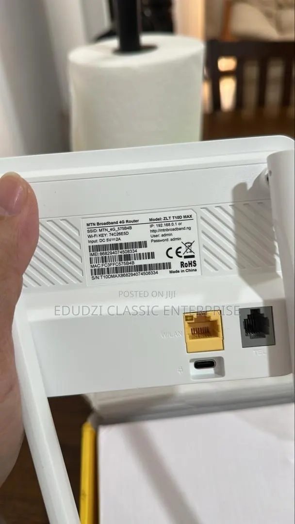 Fresh 4g Universal Turbonet Router MTN Ze · Photo 1